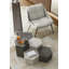 Chaise longue capitonnée de 32 po Columbus-1379476265