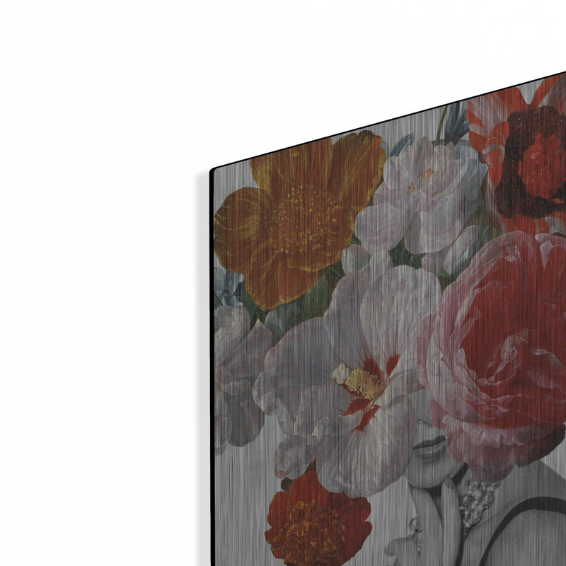  «Garden Party 2 C» par Wild Apple Portfolio, art mural en métal, 16 po x 24 po, H 24 po x l 16 po