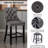 Tempered Glass Round Bar Table Set, Bar Height Set, Tempered Glass Round Dining Table And Height Bar Stools-1699616282-1699616281-1699616287