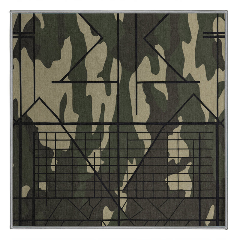 Stealth Angle Rug, Square 4'