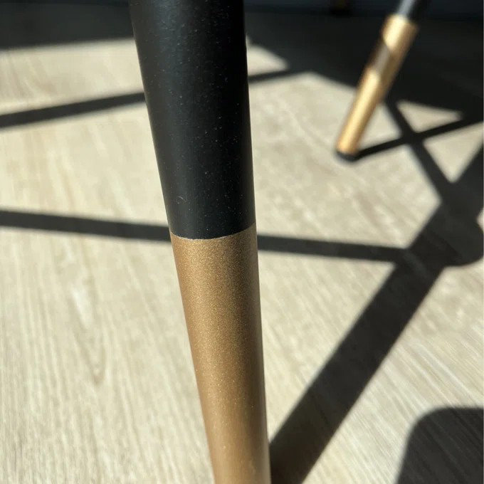 Tabouret de comptoir rembourré 26 po Alberta (ensemble de 2), Vert