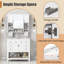 Meuble-lavabo 36 po avec lavabo supérieur et armoire à miroir-305321768