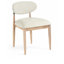 Chaise de salle à manger rembourrée Madalene Eligah Performance-834709496-834709502