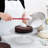 Tovolo Flex-Core All-Silicone Spoonula for Scooping, Stirring, and Serving, Cayenne