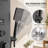 52 Inch Shower Panel Tower System, Stainless Steel 6-Way Diverter with Rainfall Shower Head, Body Massage Jets, Handheld Wand & Digital Temperature Monitor-128817869