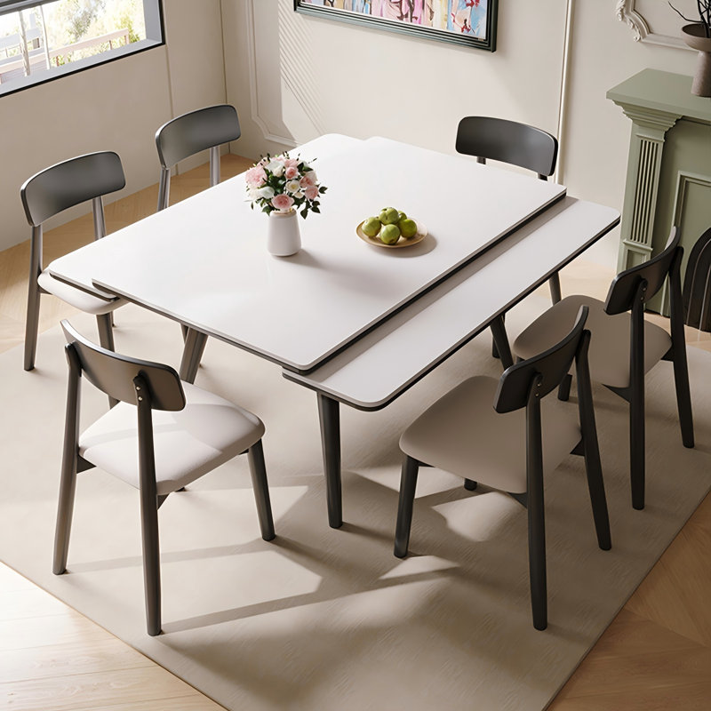 Table de salle à manger Sintered Stone, H 29,53 po x L 47,24 po x l 47,24 po