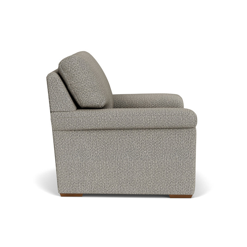 Chair And A Half, Gray Polypropylene/Olefin
