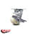 Nylon Caster with Roller Bearing and Brake