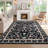 Washable Rugs Non Slip Area Rugs for Bedroom,Farmhouse Floral Carpets for Hallway,Dining Room,Bathroom,Nursery-82172132-82172130