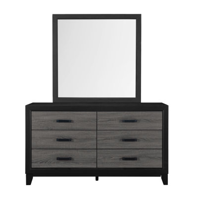 ROBE GRIS ET NOIR SOLUTO (Commode)