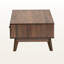 Table basse décorative à 2 tiroirs et 1 tablette Wisp, H 14,5 po x l 37,73 po x P 22,06 po Wisp