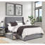 Lit plateforme tapissier Mohawk-390155924