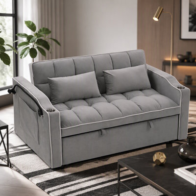 Canapé-lit pliable polyvalent avec caractéristiques avancées pour un confort ultime