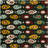 Kline Ikat Hand Tufted Wool Ikat Rug-1112440057