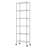 Hipson 6-Shelf Adjustable Storage Shelving Unit Steel Organizer Wire Rack with Lockable Wheel Casters, Hook-640958994