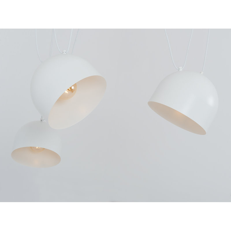 Allan 6 - Light Unique/Statement Pendant, White
