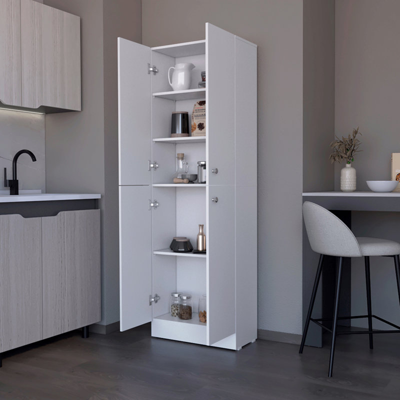 Pantry Cabinet, White