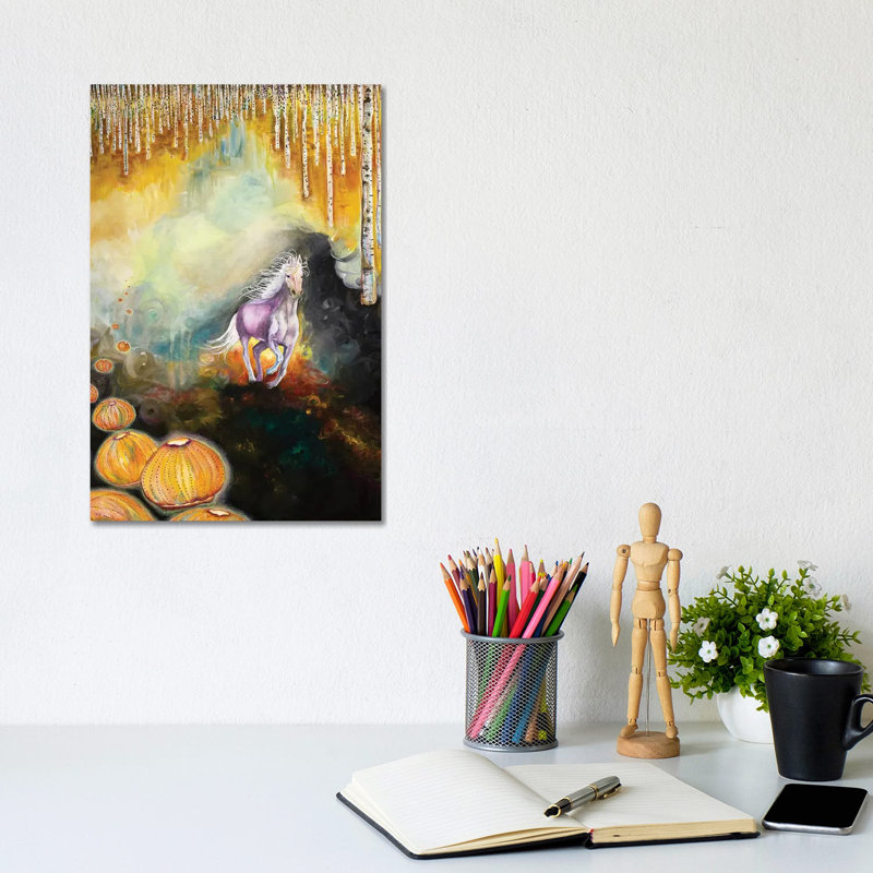 Three Lives by Jahna Vashti - Wrapped Canvas Print, 30.48cm H x 20.32cm W x 1.905cm D