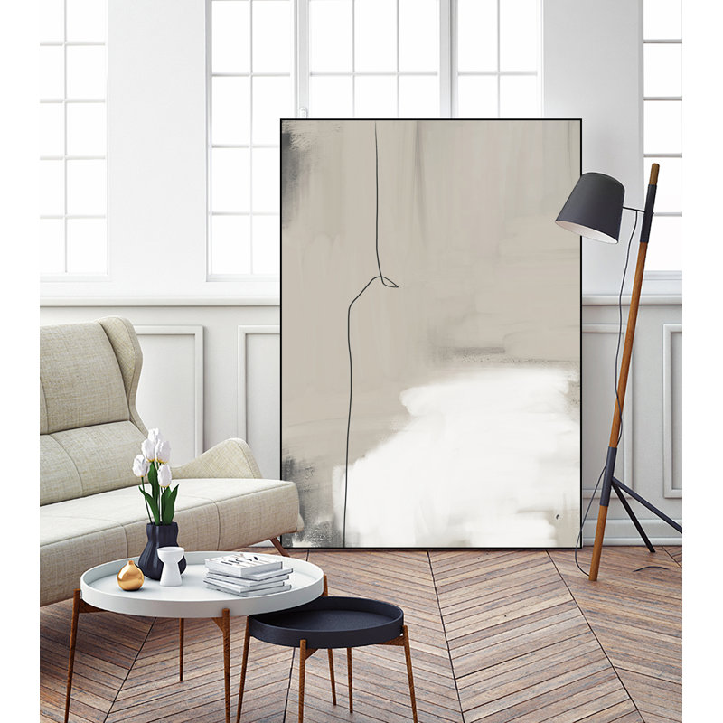 Clouds In The Sky' Framed Canvas