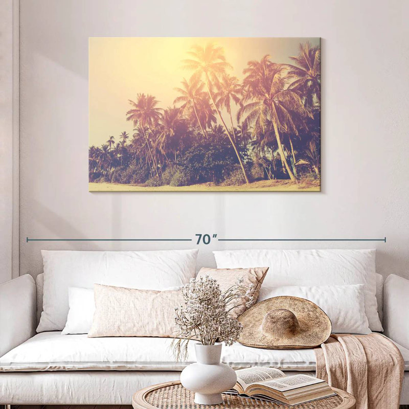 Gillard Hazy Palm Trees Gillard, 30" H x 45" W
