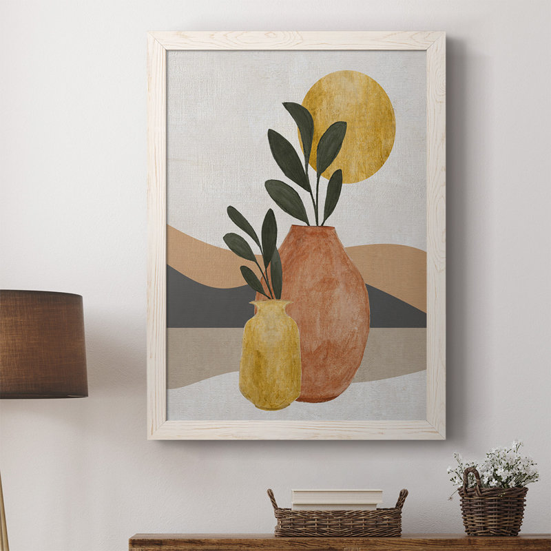 Adobe Moon II - reproduction d'un cadre photo sur toile, H 43,5 po x l 31,5 po x P 1 po, Blanc