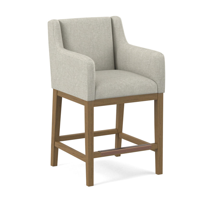 Upholstered Stool, 61379-86, Beachwood