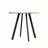 Modern minimalist circular dining table