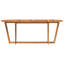 Garden Dining Table Oval Solid Wood Acacia-1480148827