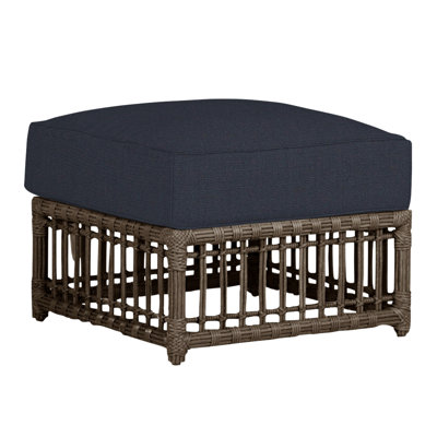 Newport Outdoor Ottoman with Cushion