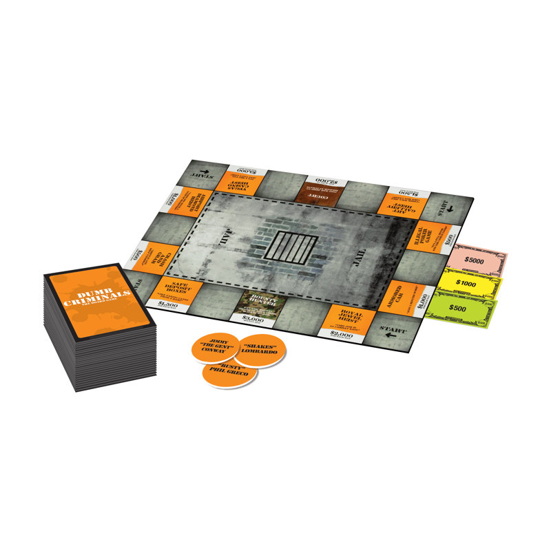 Jeu de fléchettes magnétique Dumb Criminals