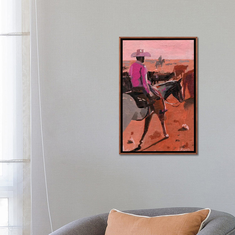 Print, 66.04 cm H x 45.72 cm W x 4.445 cm D, Classic Wood