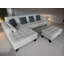 Canapé modulaire en microfibre avec repose-pieds Pritesh-1540828727-1540828720