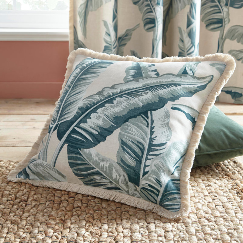 Floral Square Throw Cushion