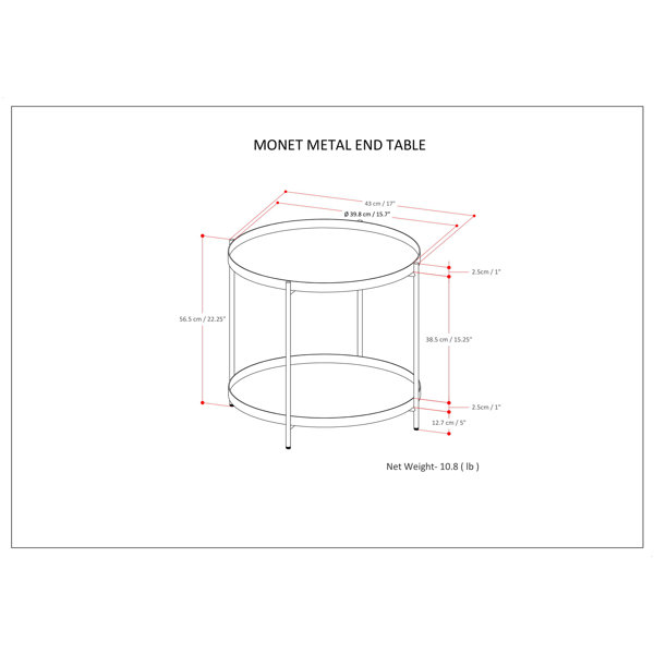Dimensions du produit