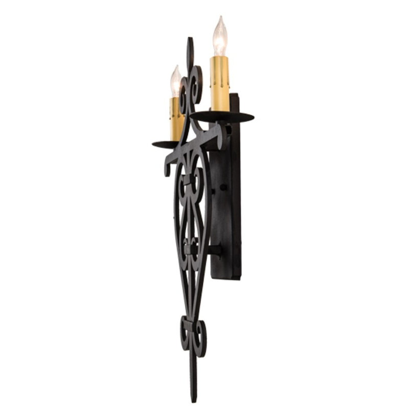 Parthenia Candle Wall Light