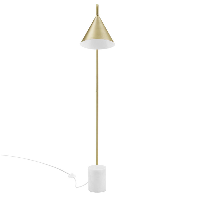Modway Ayla 57,5 po, Laiton satiné