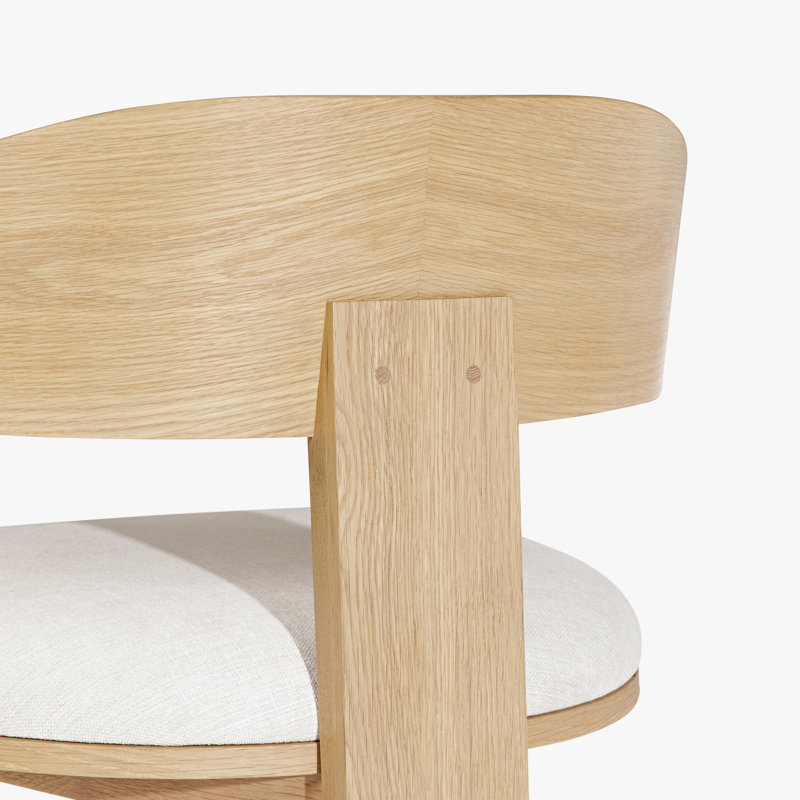 Chaise en chêne clair Yago