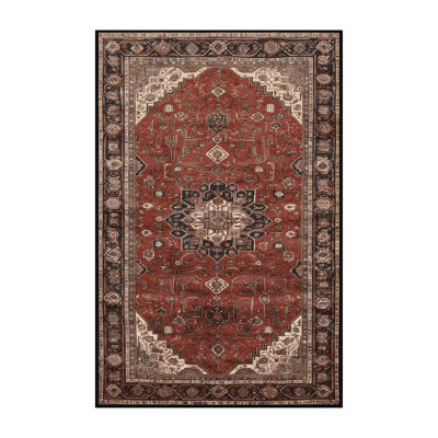 Tapis brun lavable à la machine