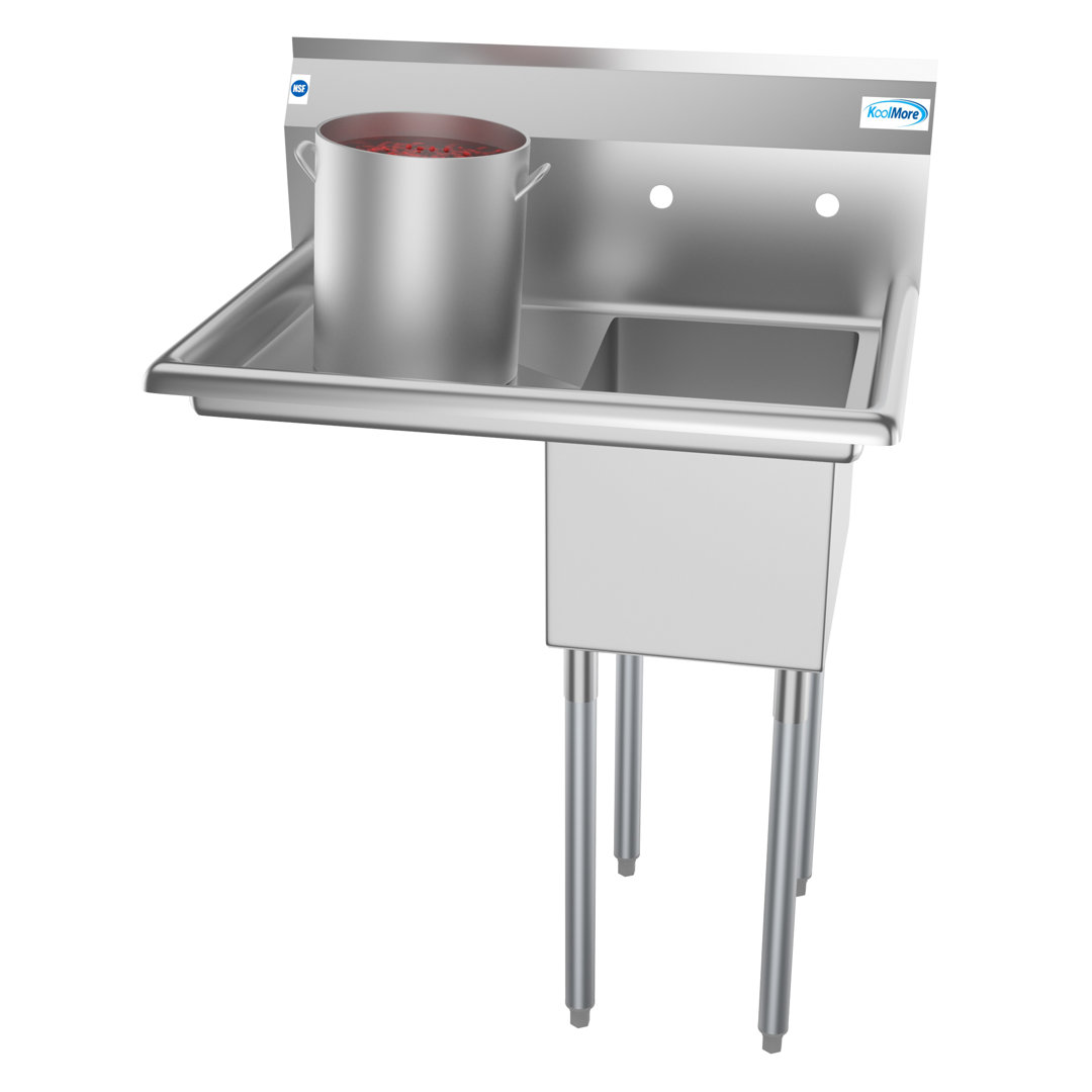 31" x 22" Freestanding Service Sink KoolMore