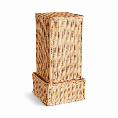 Arshia Woven Rattan Plant Stand