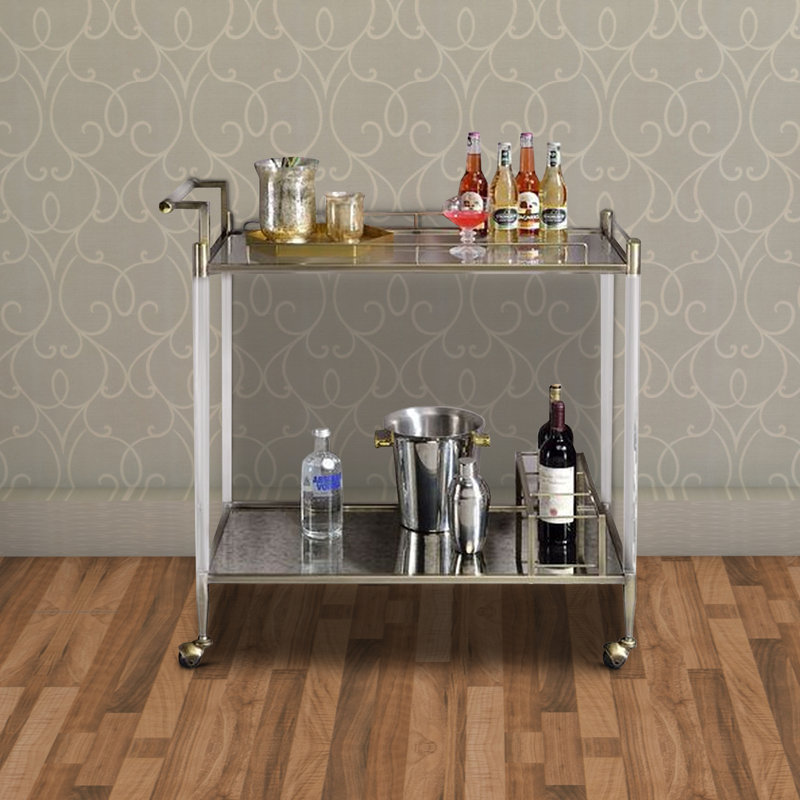 Christel Metal Bar Cart