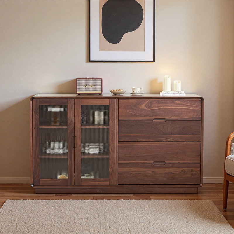 Modern simple storage sideboard cabinet