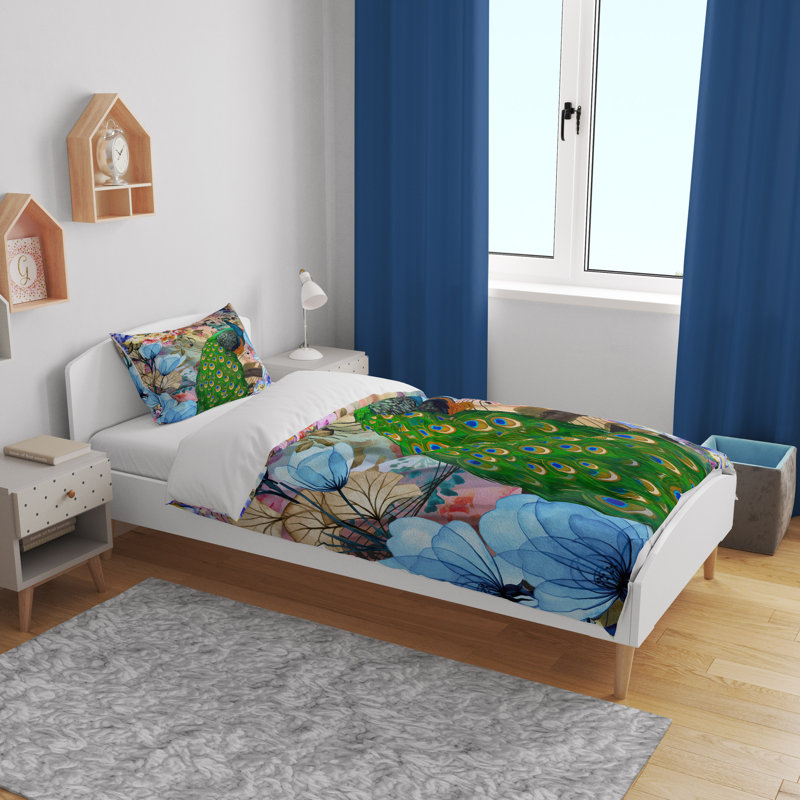 Animal Print Duvet Cover, King Duvet Cover + 2 King Shams