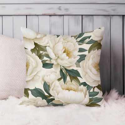 Floral Peonies Pattern IV Cottage & Cottagecore