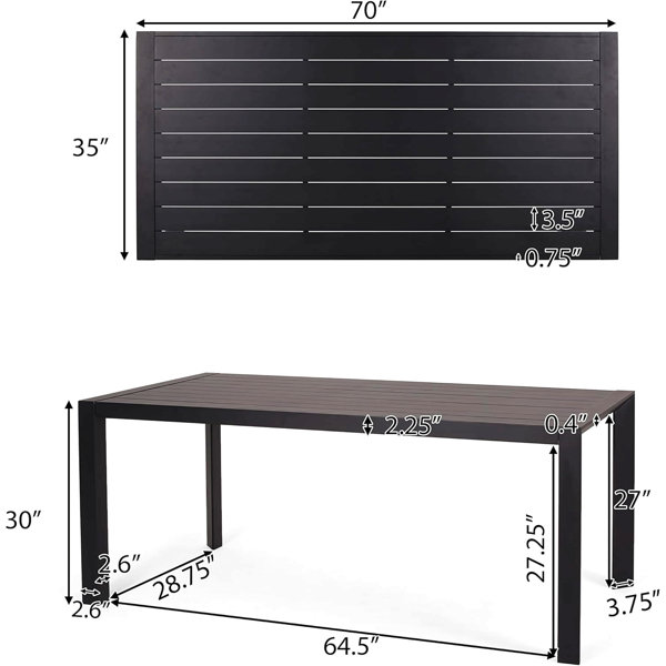 Dimensions du produit
