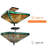 Annalisse Glass Semi Flush Mount-491958772