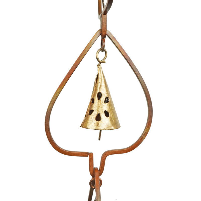 Avec une chaîne de pluie bell Beja