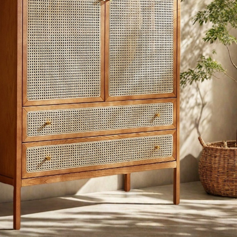 Simple garde-robe tissée rétro, Cerisier