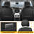 Front Row Seat Covers Universal Waterproof Polyester For Cars Suvs Trucks Airbag Compatibility​​-117805691