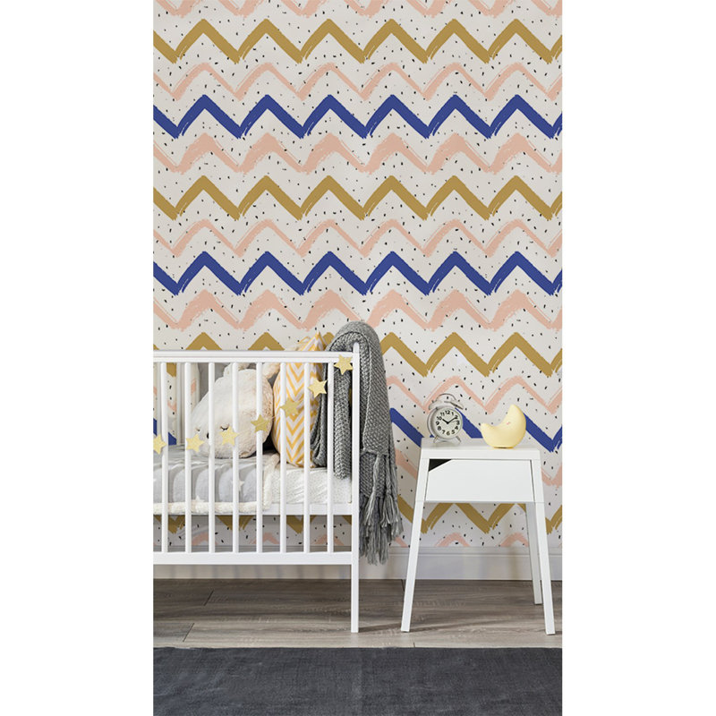 Kelsie-Mai 2.5m x 2.5m Matte Peel & Stick Mural, 250 x 250cm